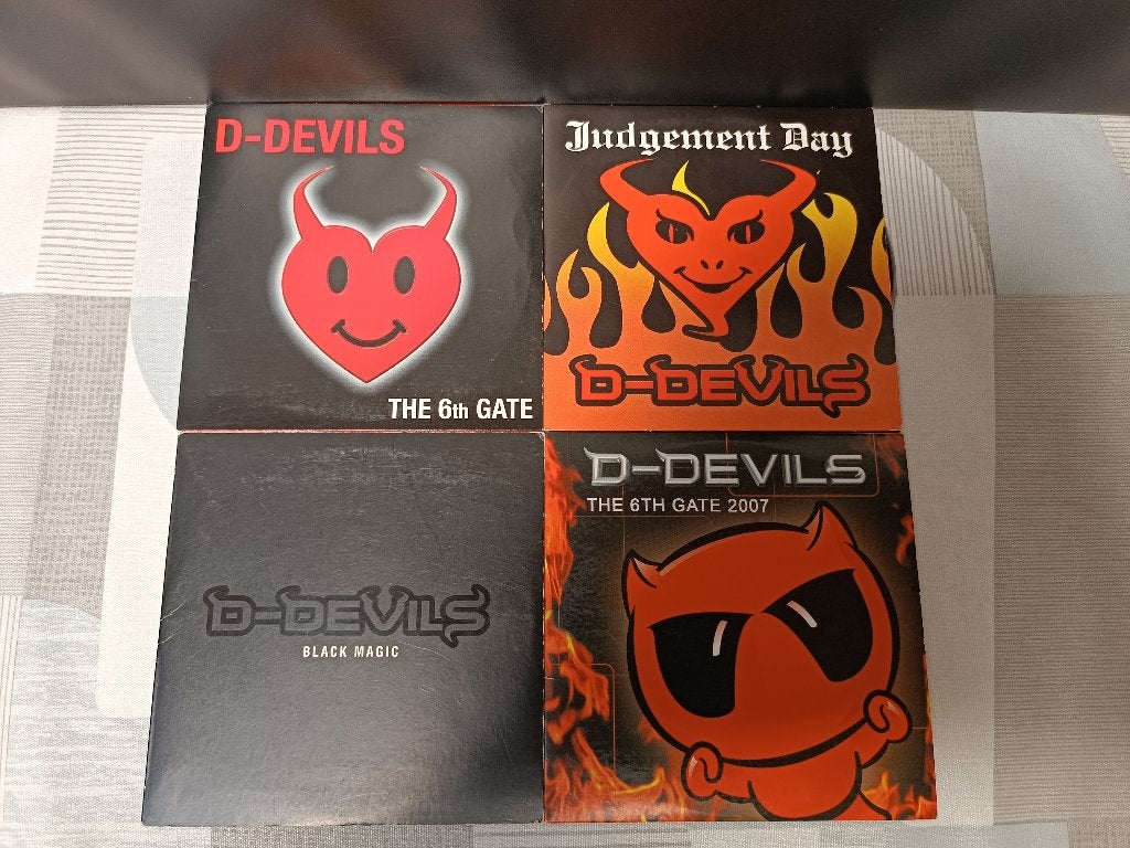 D-Devils - Single Singles - Jo Jacobs Pieter-Jan Verachtert, Enlèvement ou Envoi, Utilisé, Dance et House
