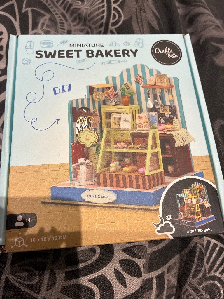 DIY Sweet Bakery miniatuur, Ophalen of Verzenden, Nieuw, Knutselset, Overige merken
