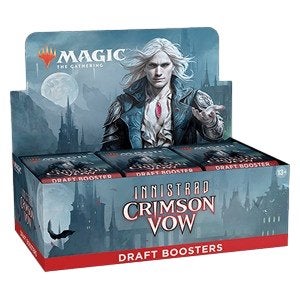 Booster box Crimson Vow Draft MTG scellé, Enlèvement ou Envoi, Neuf, Booster box