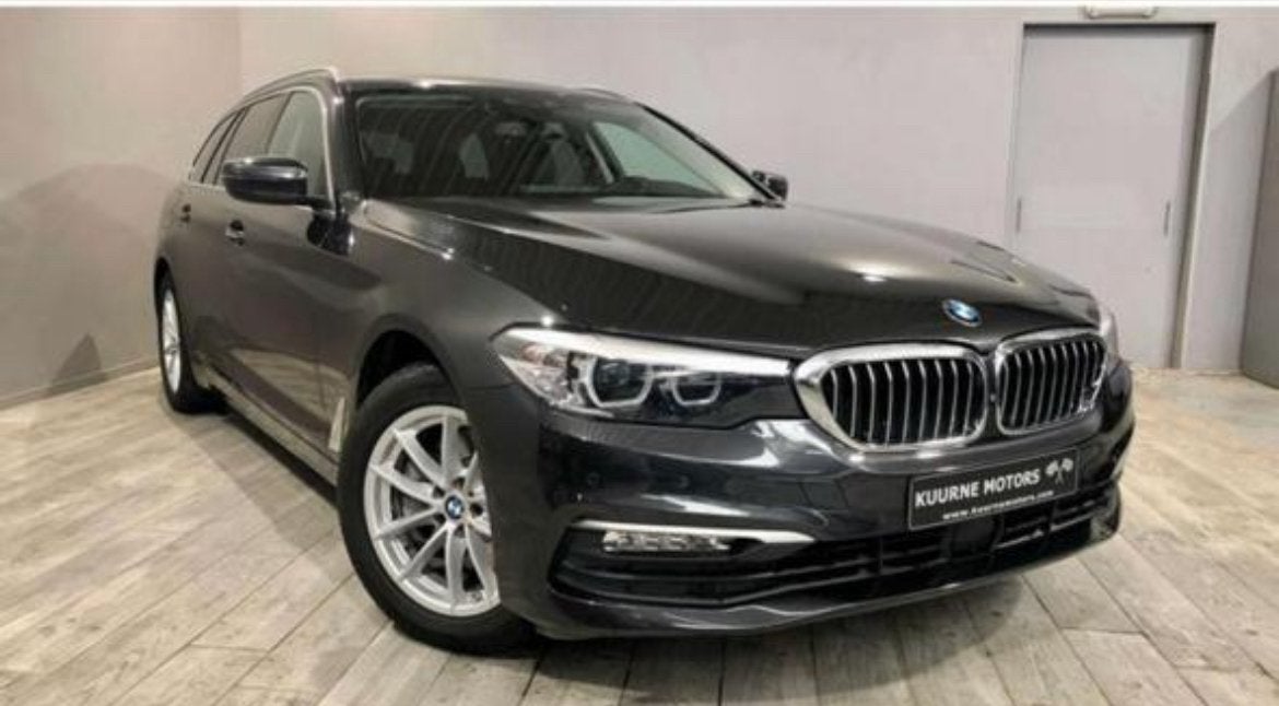 BMW 520 break., Auto's, BMW, Automaat, Euro 6, Zwart, Leder