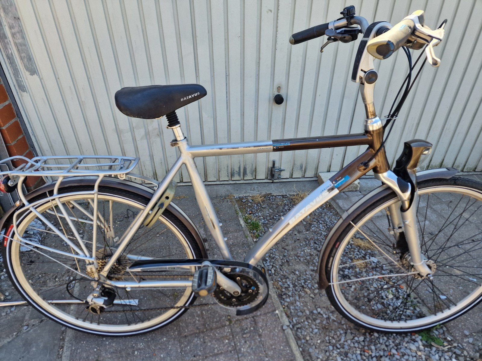 herenfiets batavus jakima deluxe 28" 57 cm, Fietsen en Brommers, Ophalen, Gebruikt, Versnellingen, Batavus
