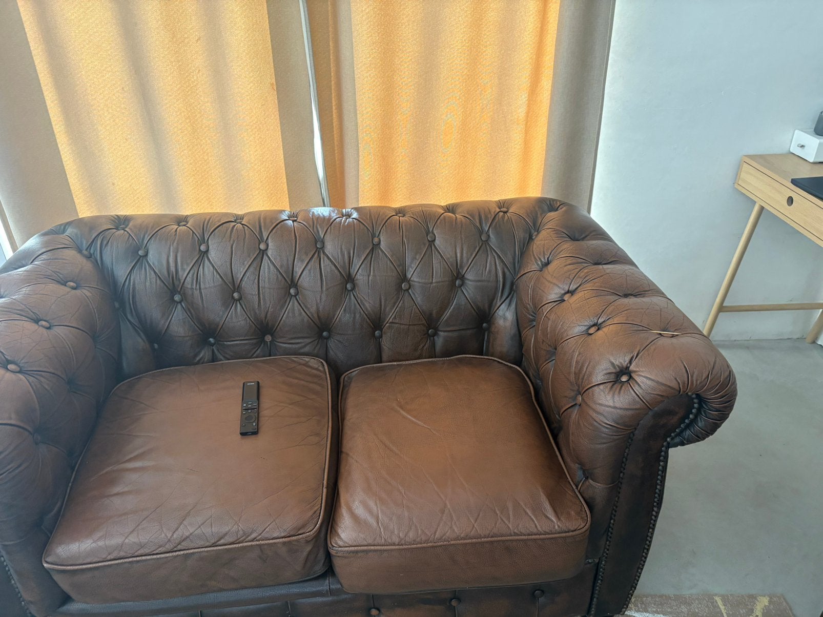 Chesterfield, Maison & Meubles, Enlèvement ou Envoi, Utilisé