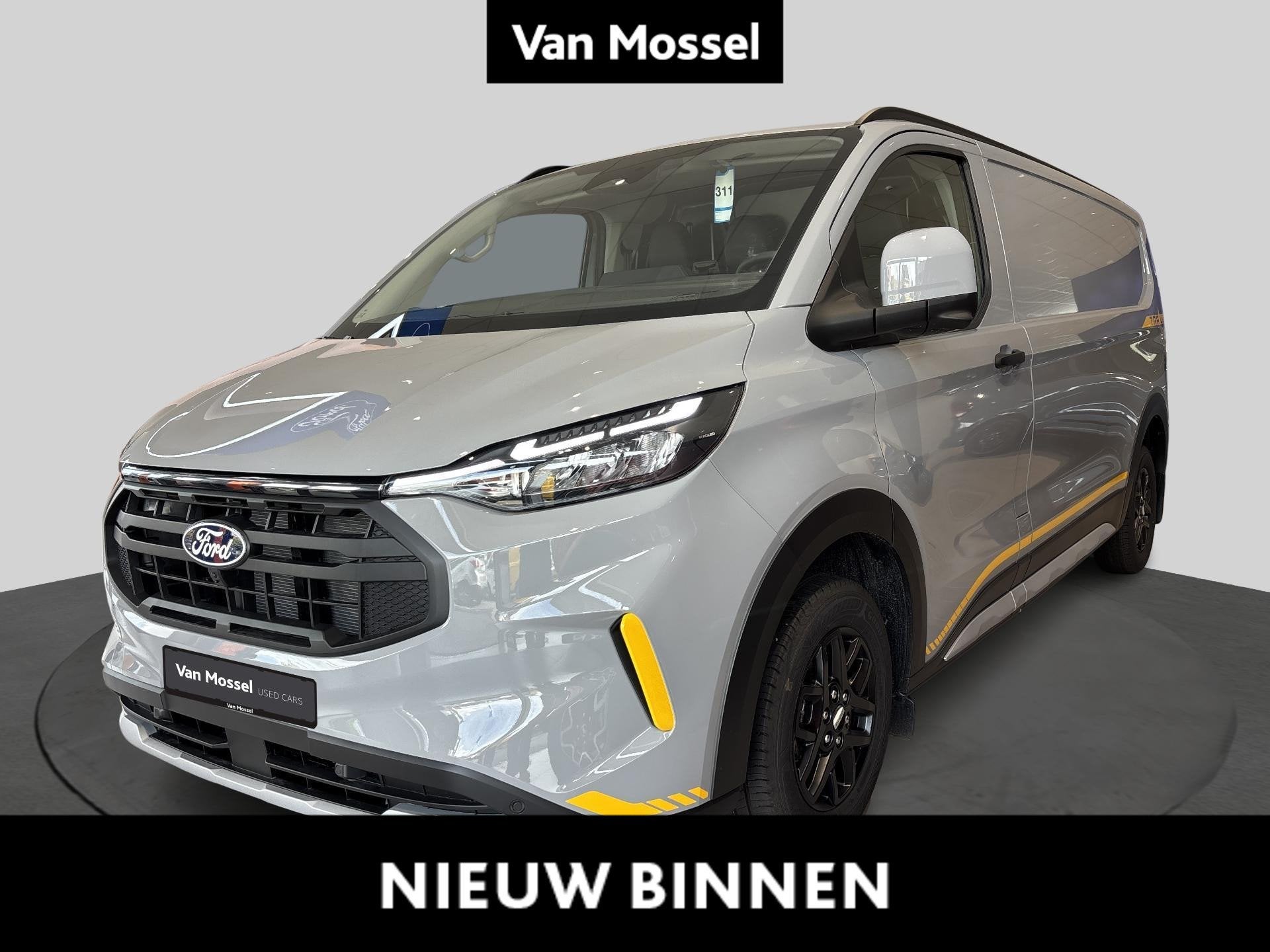 Ford Transit Custom 320L 2.0TD 150Pk/110Kw Trail - Driver As, Autos, Camionnettes & Utilitaires, Neuf, Argent ou Gris, Entreprise
