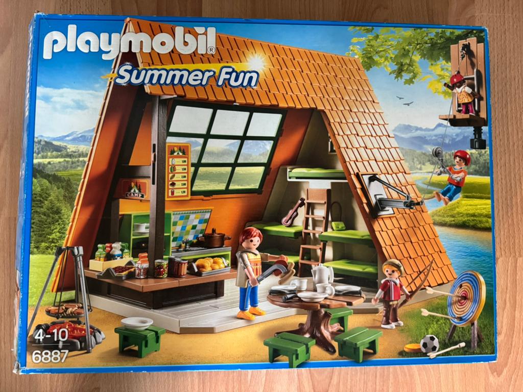 Vakantiehut/Campinghut (6887), Ophalen of Verzenden, Zo goed als nieuw, Complete set