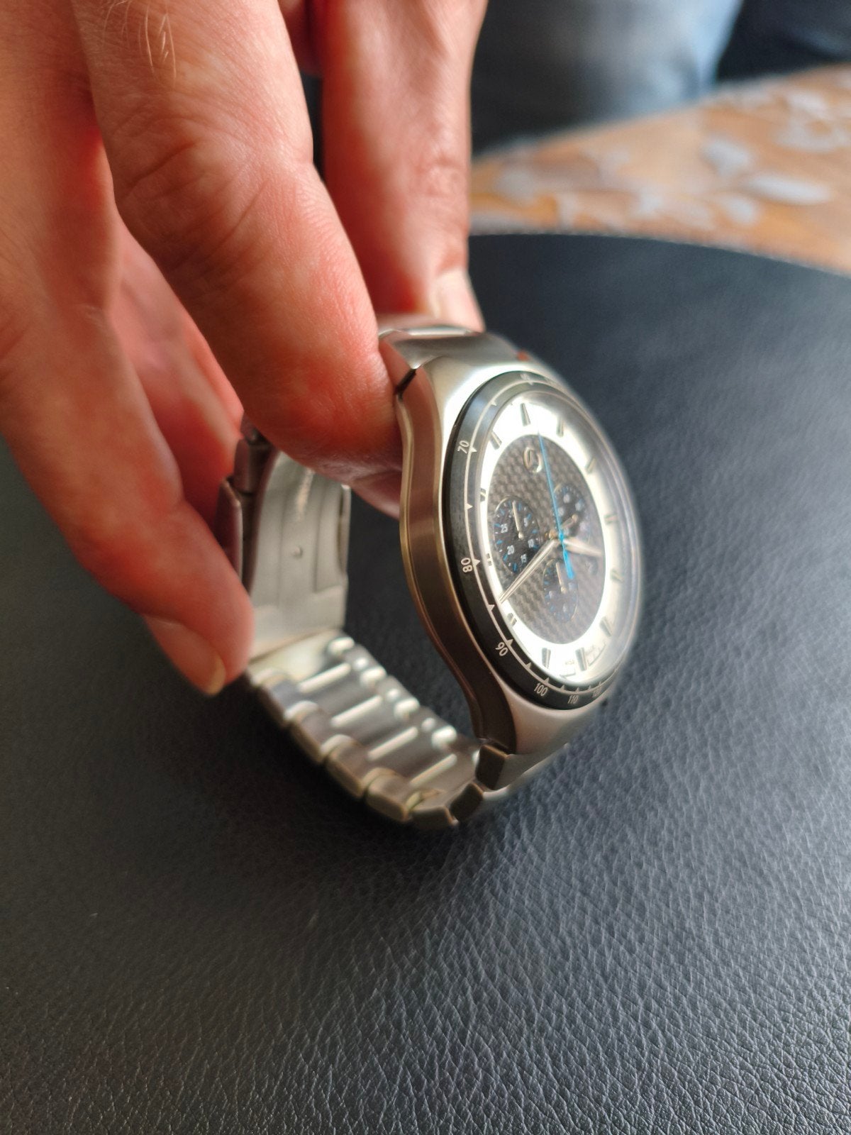 vend montre mercedes, Enlèvement ou Envoi, Neuf, Homme