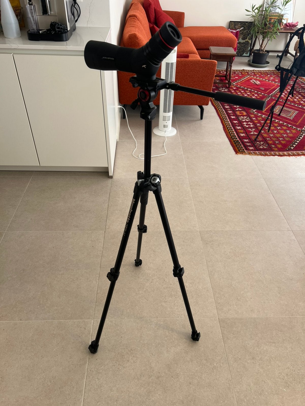 Kite sp 56 met Manfrotto statiefkit 290 light, Enlèvement, Comme neuf, Moins de 80 mm, Avec trépied