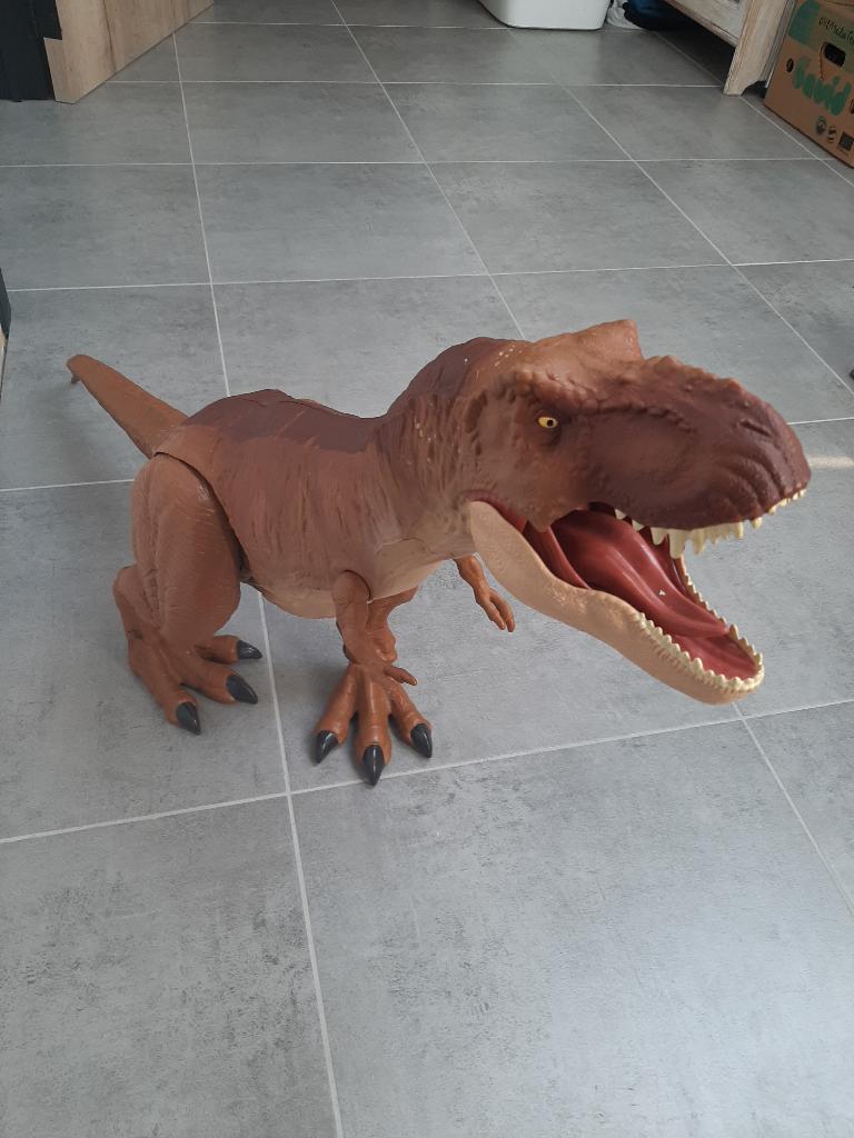 grote speelgoed dinosaurus, Ophalen, Gebruikt
