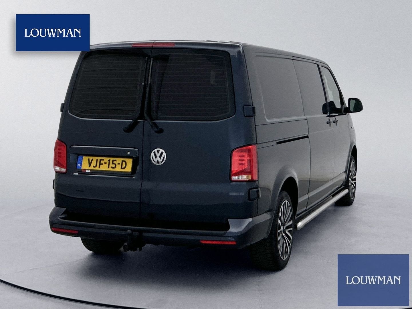 Volkswagen Transporter 2.0 TDI L2 Bulli 199pk DSG Leder Schu, Automaat, Blauw, Bedrijf, Diesel
