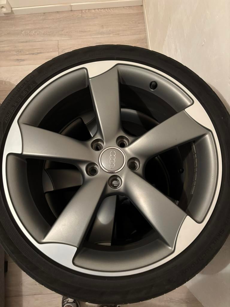 Jantes rotor audi original 19/255/35, Autos : Pièces & Accessoires, Enlèvement, Jante(s)