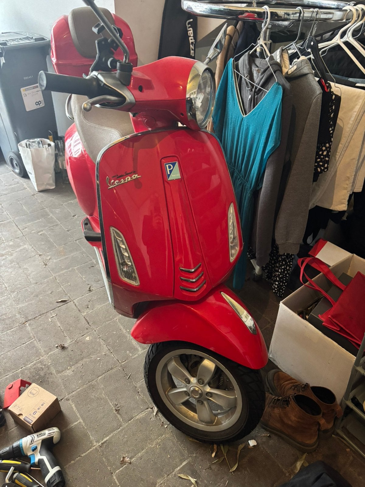 Vespa primavera 125, Fietsen en Brommers, Scooters | Vespa, Gebruikt, Vespa LXV, Klasse B (45 km/u), Benzine, Ophalen