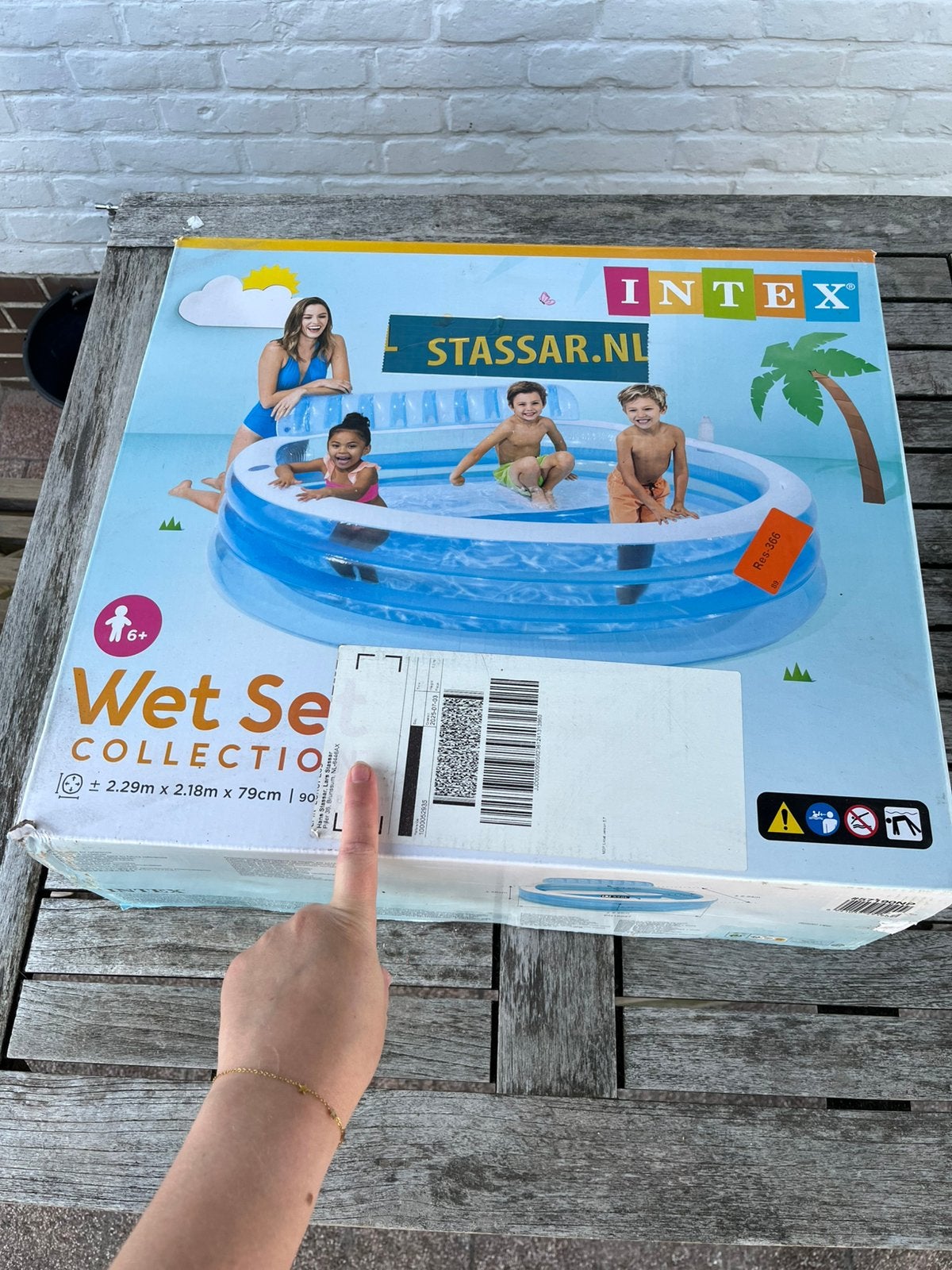 Middelgroot zwembadje te koop (nieuw), Ophalen, Nieuw