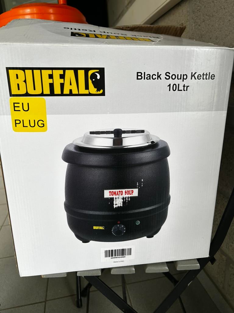 Bouilloire à soupe Buffalo, Maison & Meubles, Enlèvement, Comme neuf, Autres matériaux, Autres types