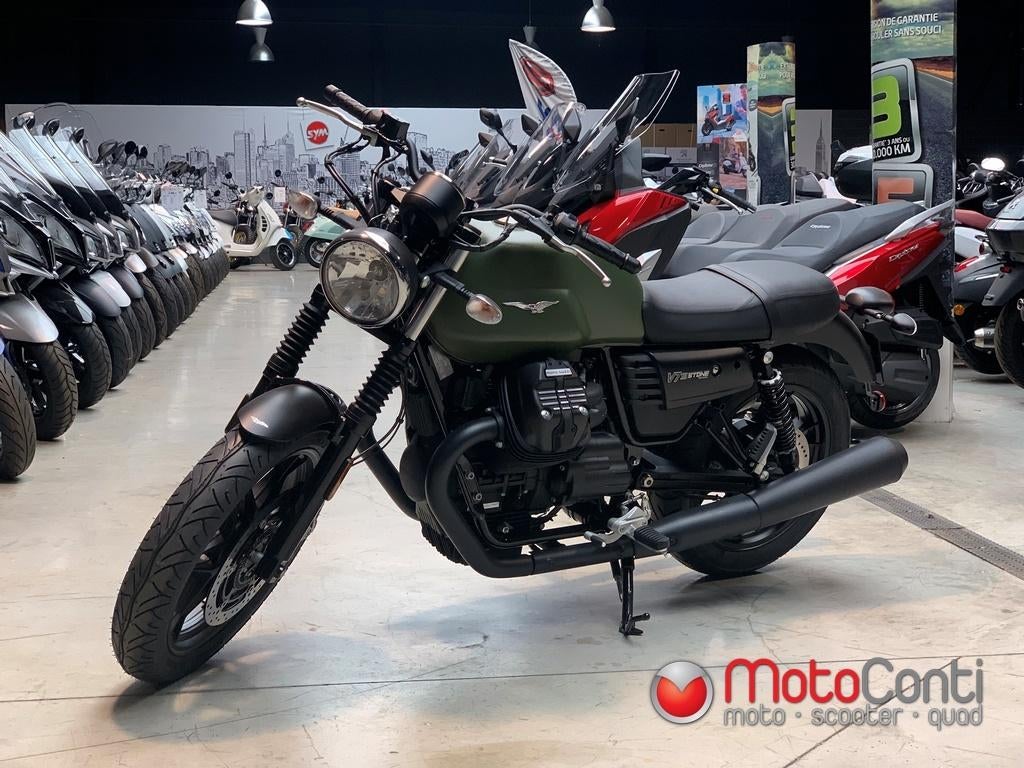 Moto Guzzi V7 III Stone E5+ [-5%] [Fijn .0%], Nieuw, Bedrijf, Meer dan 35 kW, Overig