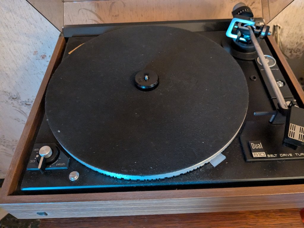 Platenspeler, Audio, Tv en Foto, Ophalen, Platenspeler, Dual, Gebruikt