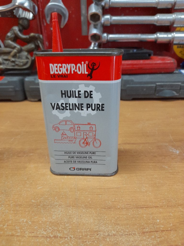 ancienne burette huile vide degripoil vaseline pure, Envoi, Utilisé, Autres types