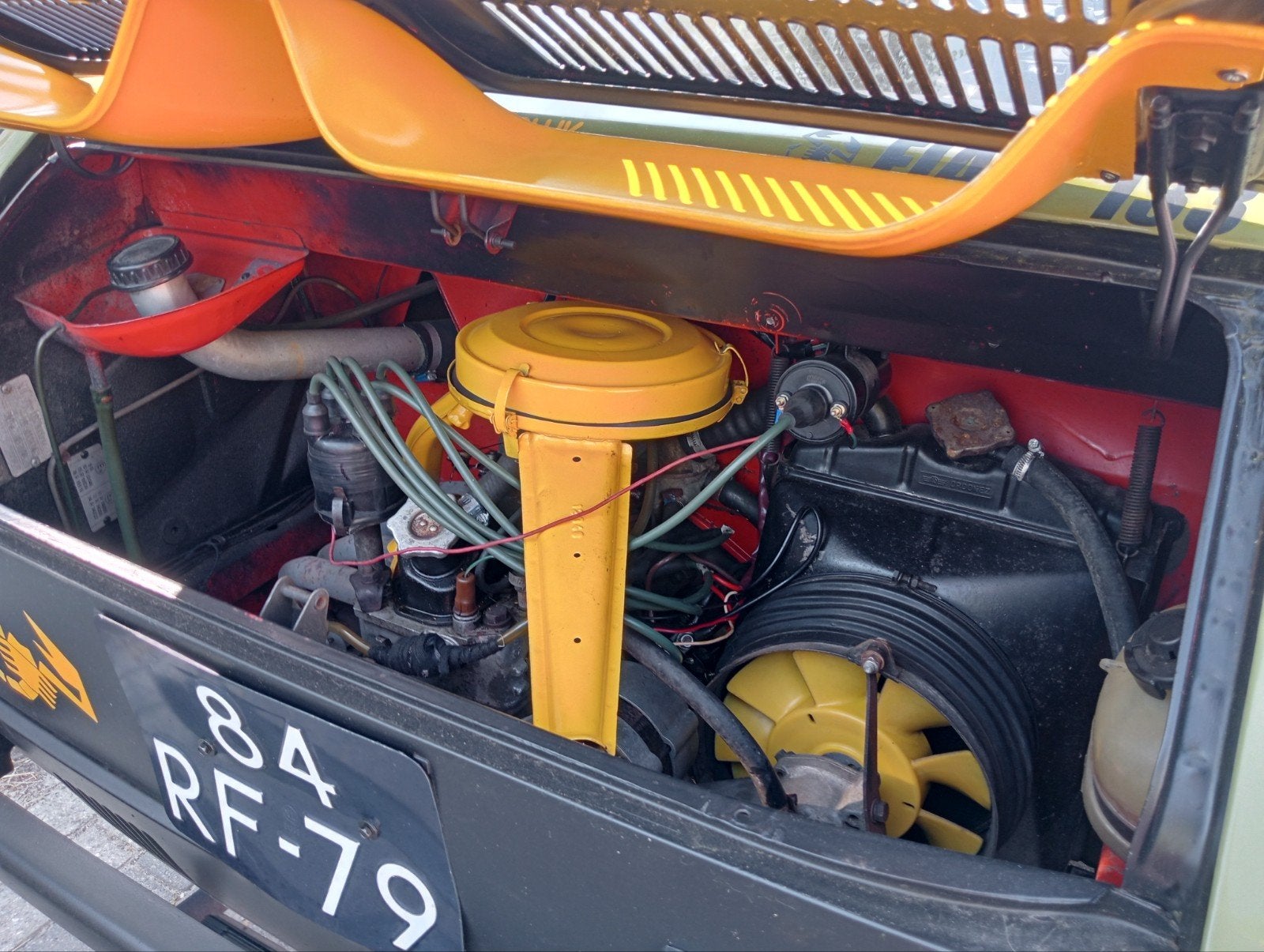 Fiat Seat 133 Wegenbelasting vrij Apk vrij., foto 10