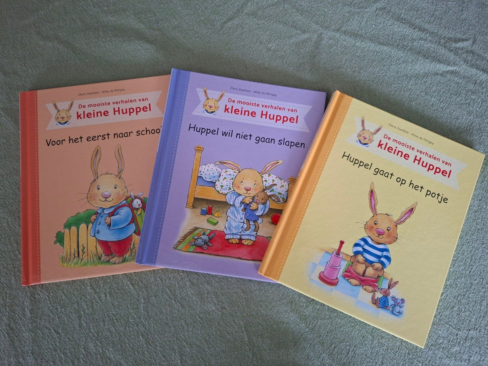 Set boekjes Kleine Huppel., Ophalen, Nieuw, Aline de Pétigny, 2 tot 3 jaar
