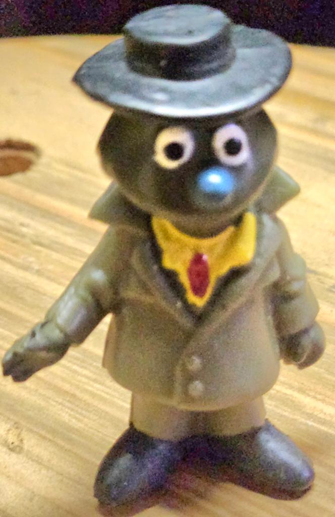 Sherlock Hemlock figuur Lefty Sesamstraat 1974
D, Verzamelen, Poppetjes en Figuurtjes, Ophalen of Verzenden