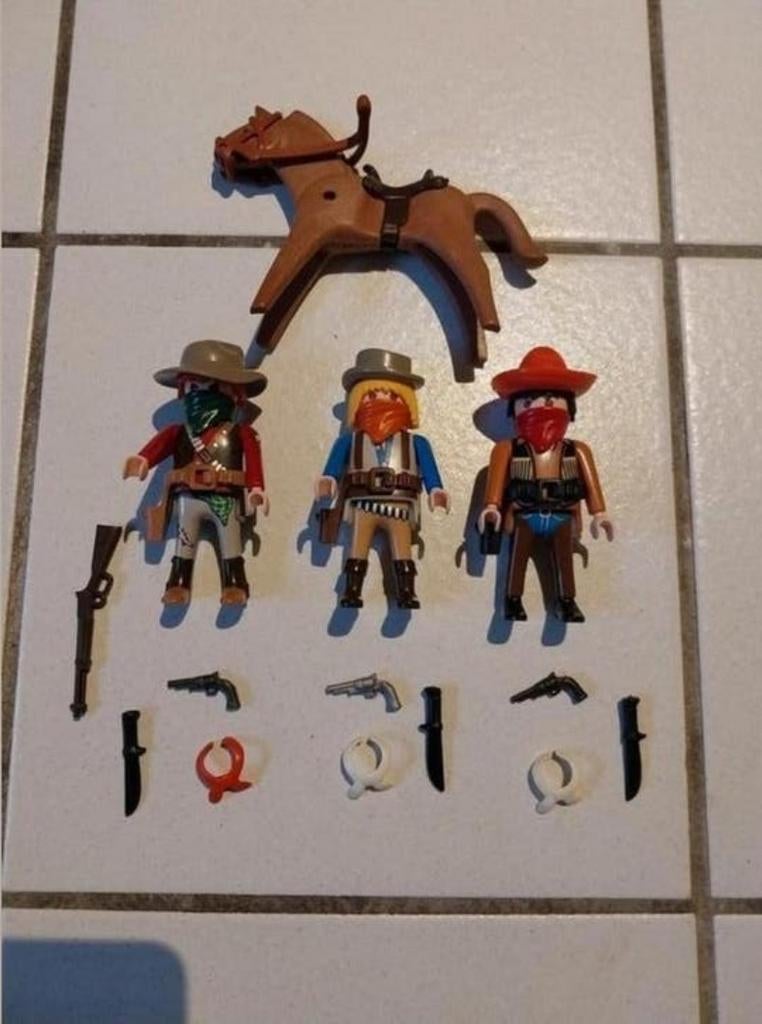 Playmobil Western Cowboys, Ophalen, Zo goed als nieuw, Los Playmobil
