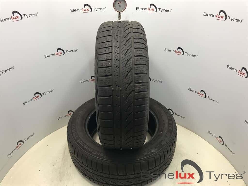 winter 205/60R16 92H Continental Conti 205/60 R16 205/60/16, Auto-onderdelen, Ophalen, Gebruikt, -, Band(en)