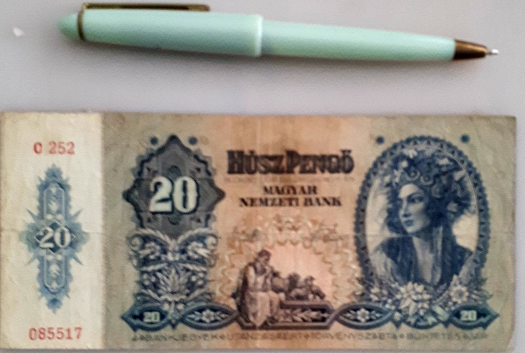 HUNGARY: 20 PENGO 15/1/1941 Pick 109 xf, Ophalen of Verzenden, Hongarije, Los biljet