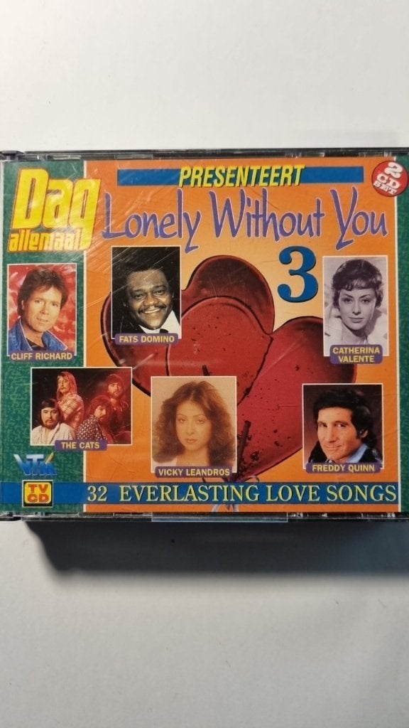 Lonely Without You 3 - 32 Everlasting Love Songs, Cd's en Dvd's, Ophalen of Verzenden, Gebruikt