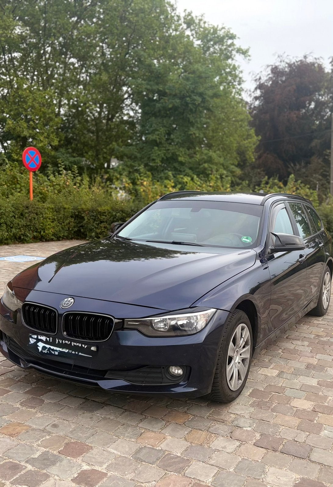 BMW 316 d 2.0, Auto's, BMW, Euro 5, Blauw, Alcantara, 3 Reeks