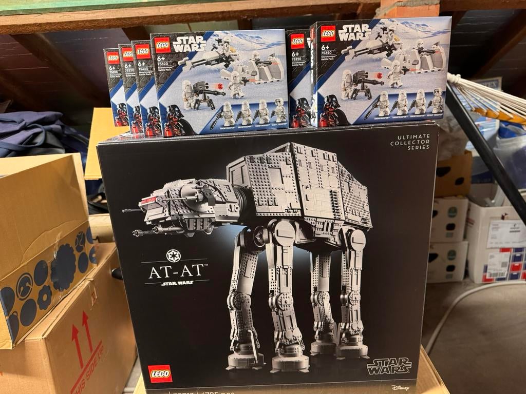 Lego 75313 - Star Wars - At-At et 12 packs de combat, Enlèvement ou Envoi, Neuf, Ensemble complet, Lego