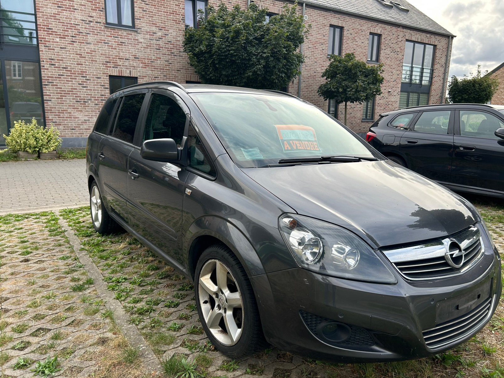 Opel Zafira 2012 Benzine, Auto's, Voorwielaandrijving, Euro 5, Monovolume, Zwart