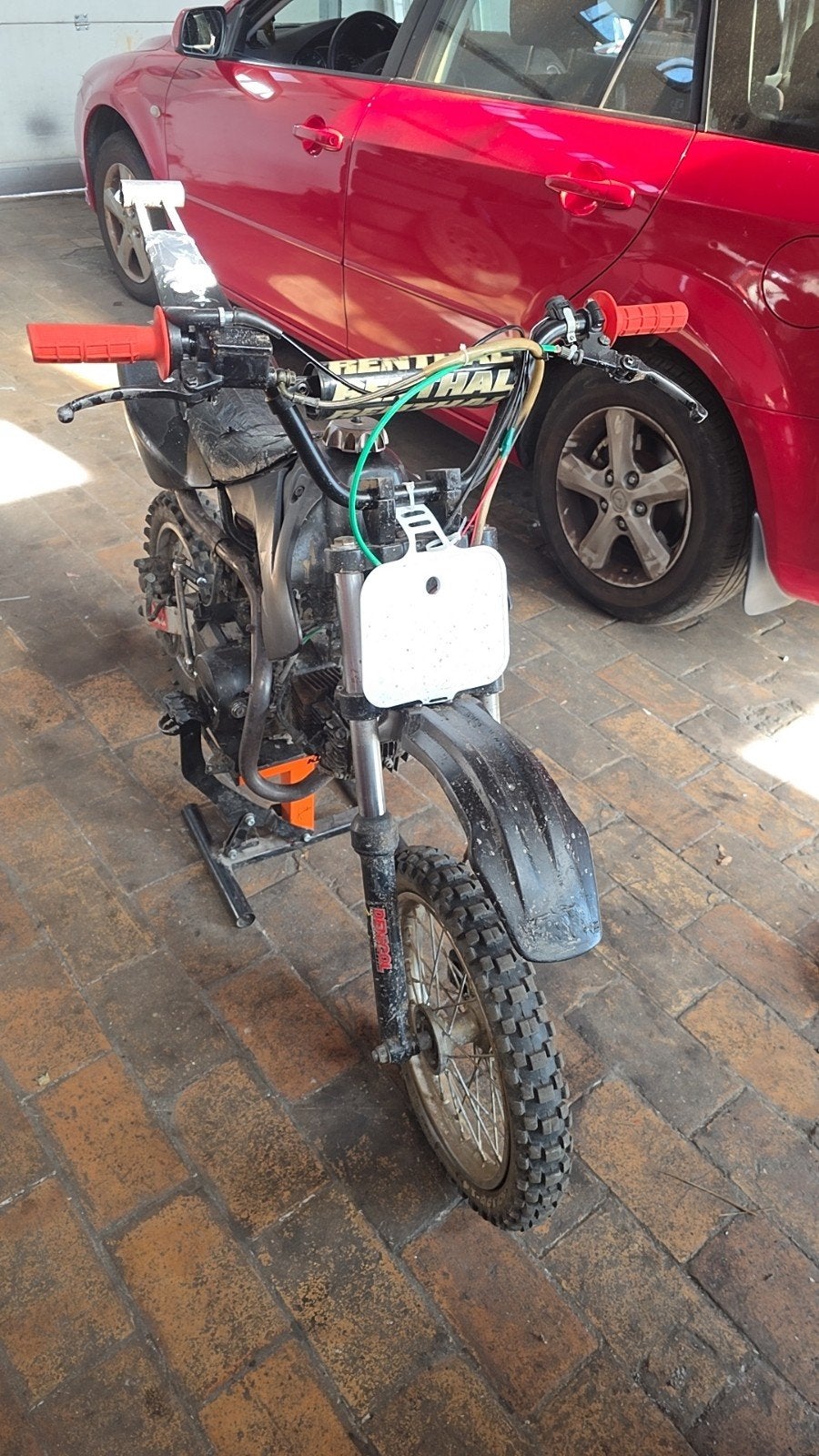 pitbike start rijdt opmaak, Enlèvement ou Envoi