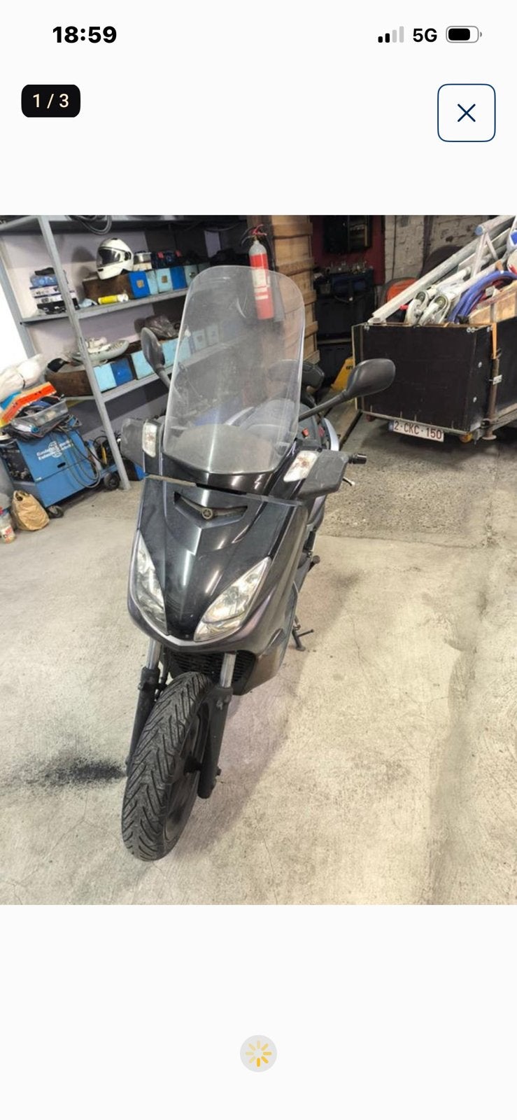 Onderdelen voor Yamaha Xmax 125cc 2006 tot 2009, Ophalen of Verzenden, Gereviseerd