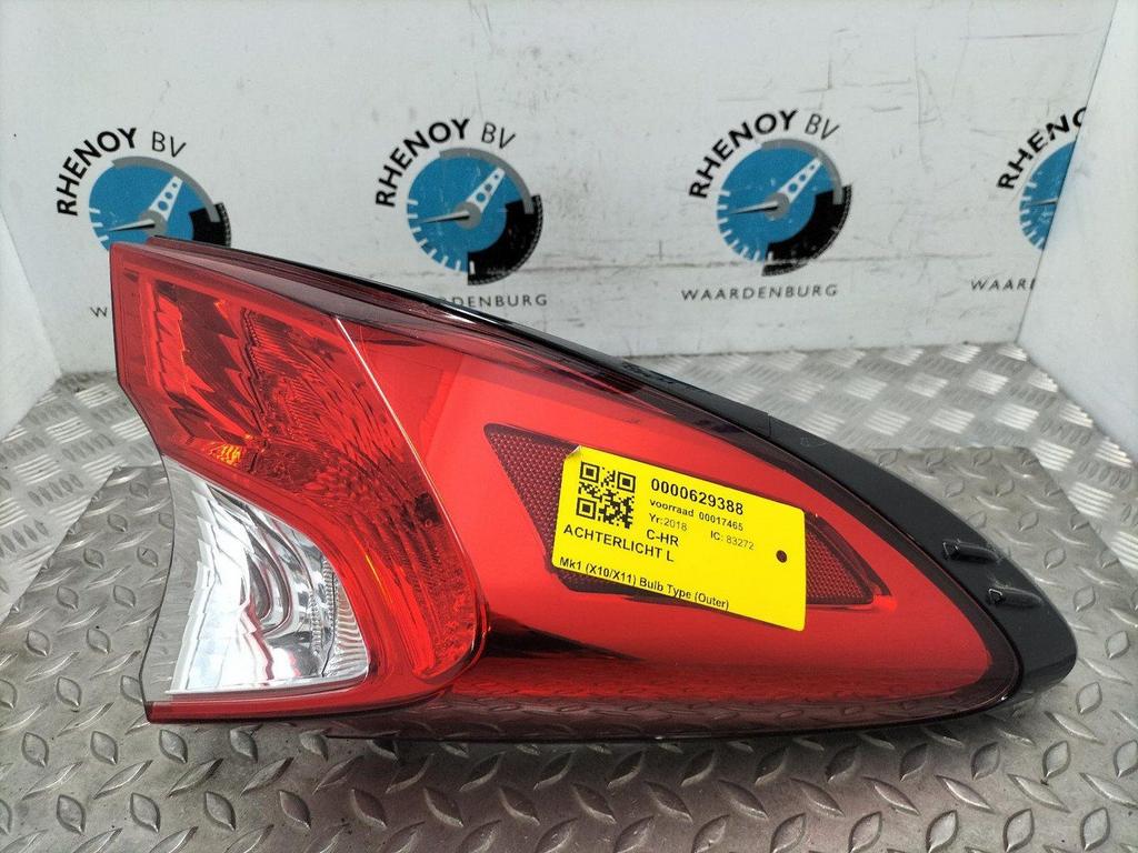 TOYOTA C-HR ZYX10L 1.8 HYBRID ADVENTURE  ACHTERLICHT L 2018, Auto-onderdelen, Verlichting, Gebruikt, ARN erkend, Stiba lid, Erkend duurzaam