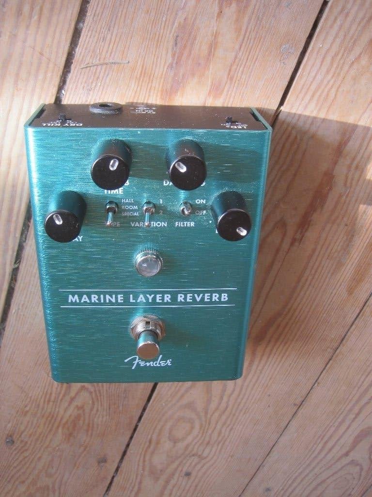 Fender Marine Layer reverb, Muziek en Instrumenten, Effecten, Verzenden, Gebruikt, Reverb