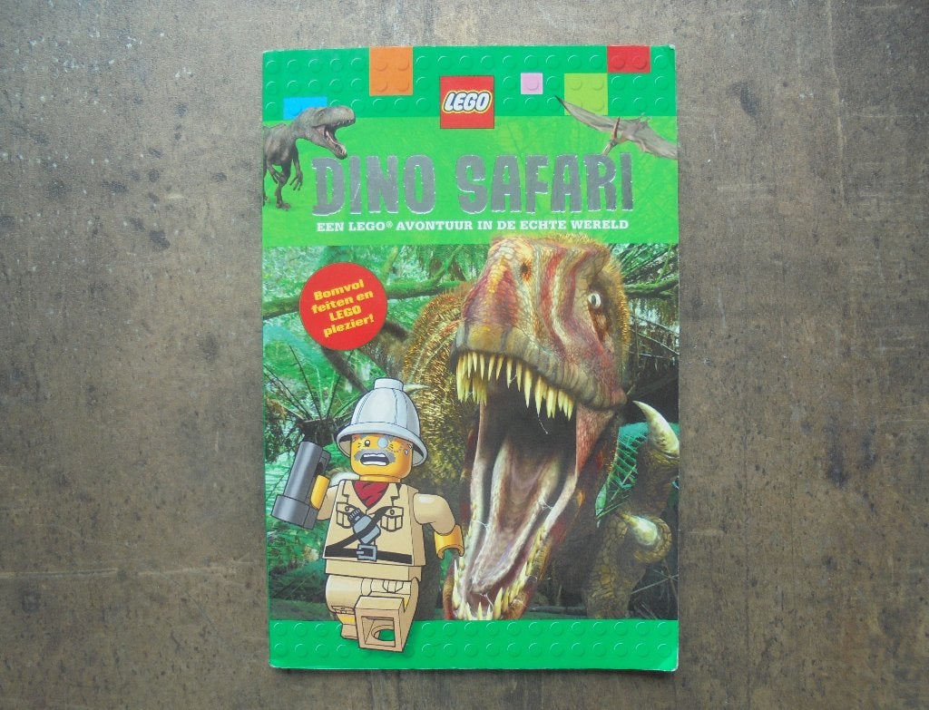 Lego Book Dino Safari (zie foto's), Kinderen en Baby's, Ophalen of Verzenden, Zo goed als nieuw, Lego