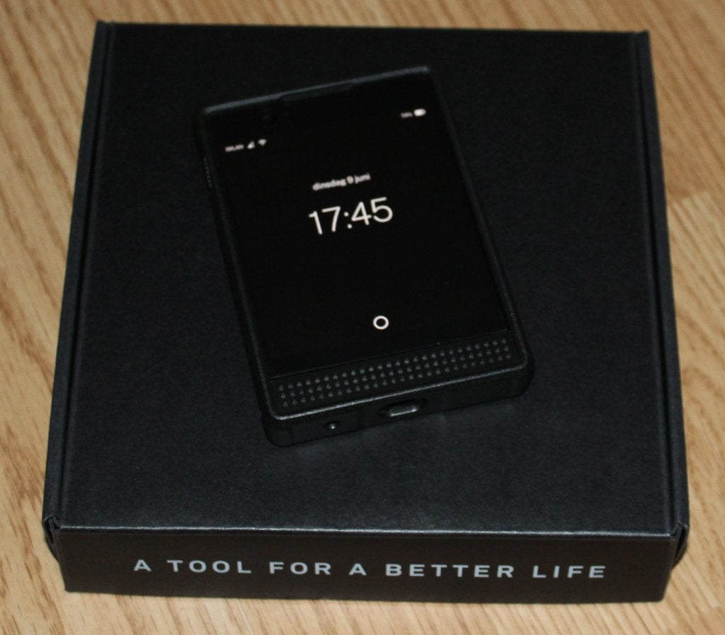 Light Phone 3 (III) incl. case in zwart, Télécoms, Téléphonie mobile | Marques Autre, Comme neuf, Sans abonnement, Sans simlock