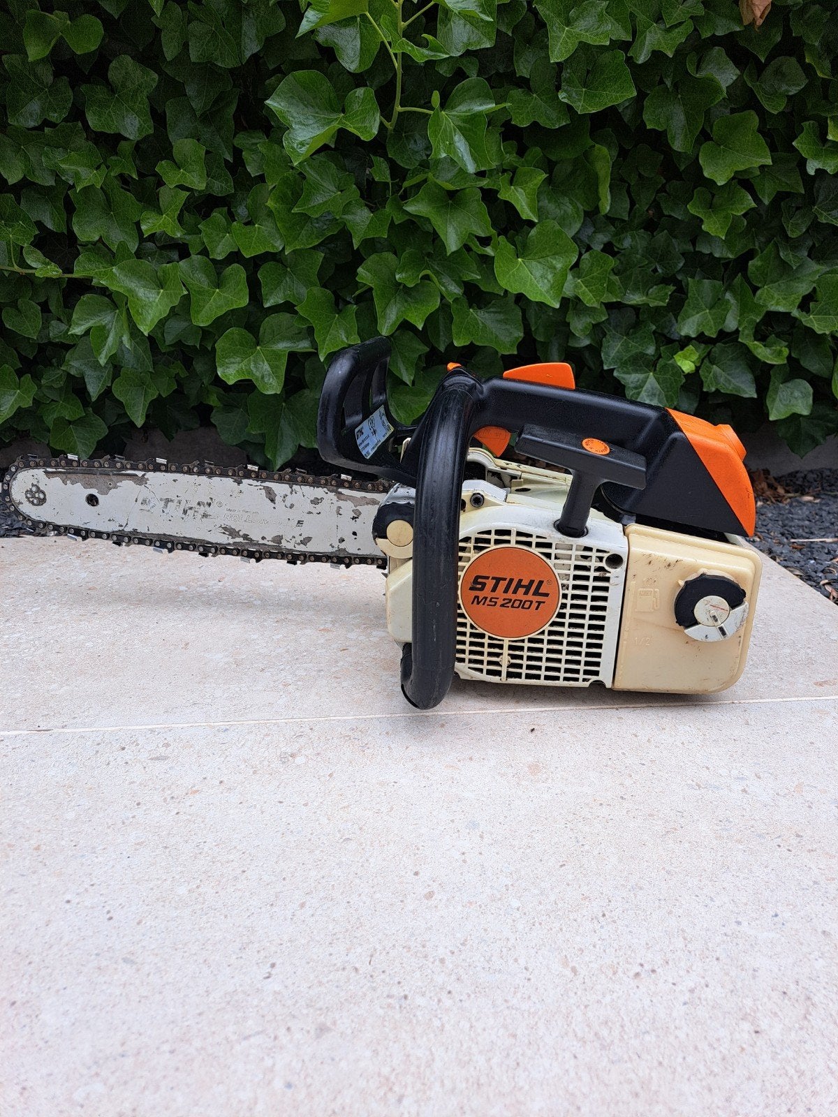 Scie à chaîne à essence Stihl MS200T 35 cm, Enlèvement ou Envoi, Utilisé, Scie à arbre, Stihl