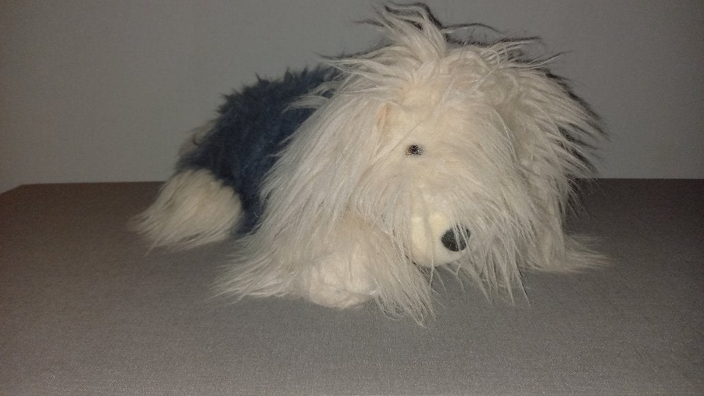 Peluche Samson vintage, Enlèvement ou Envoi, Utilisé, Chien, Nicotoy