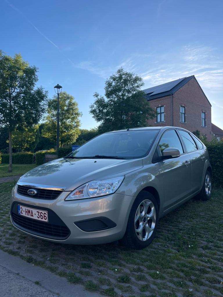 Ford Focus 2009, Auto's, 1596 cc, Stof, Zwart, 4 cilinders