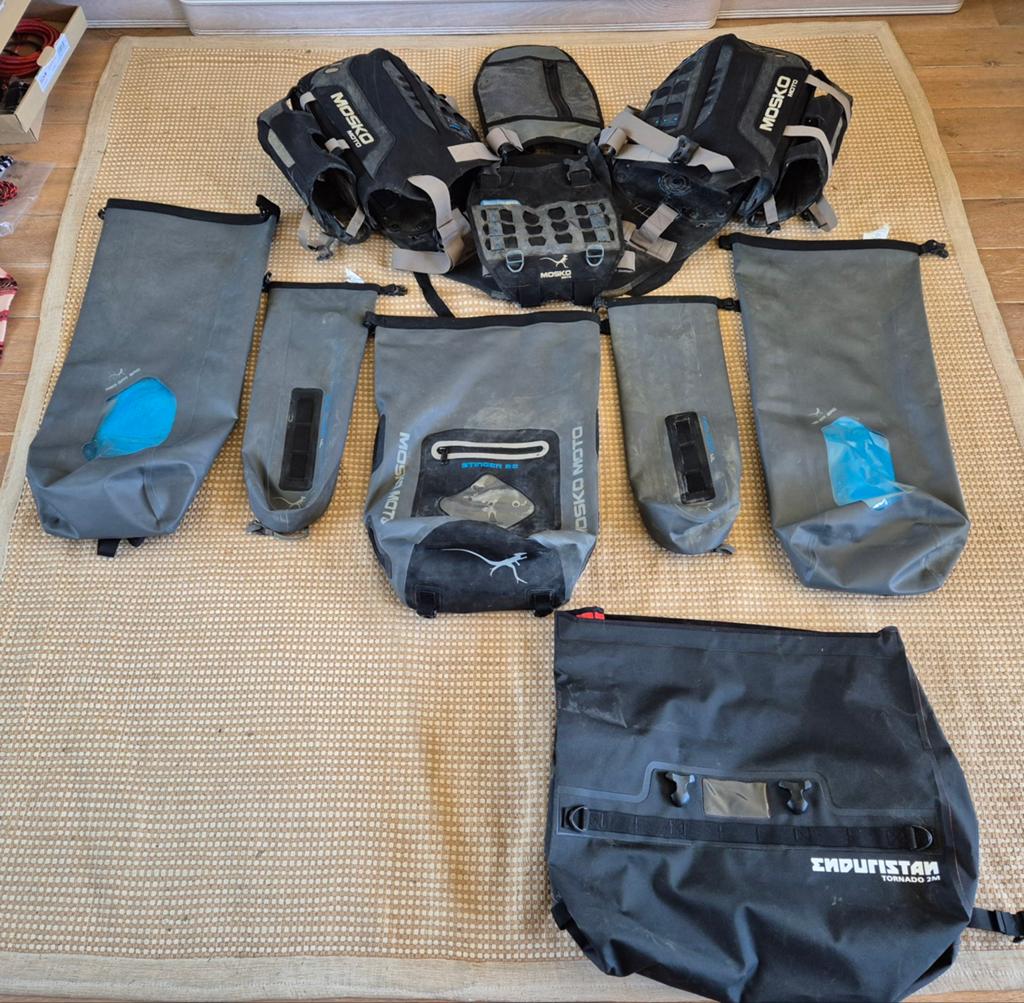 Mosko Moto Reckless 80l V3 tassen, Motoren, Accessoires | Koffers en Tassen, Ophalen
