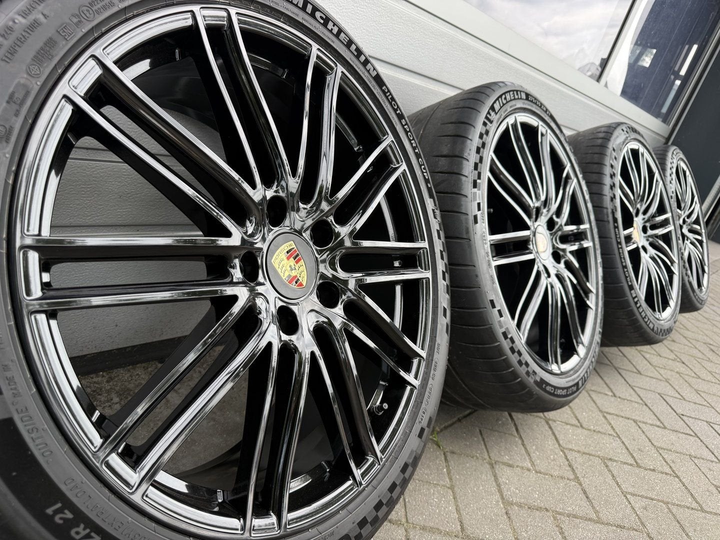 21" Porsche Panamera E-Hyrbid Turbo 5 GTS 971 972 976 velgen, Gebruikt, -, 275 mm, -