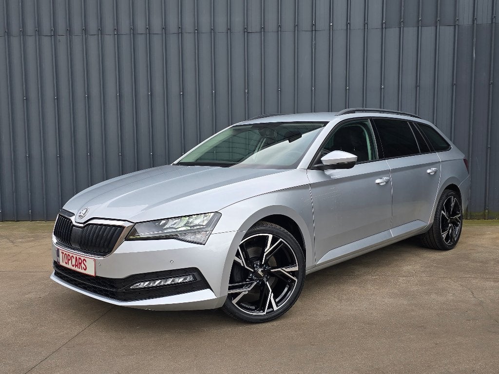 ✔  SKODA SUPERB 1.5TSI Amb Combi 2021 Euro6d❕ LED, Apps,.., Autos, Skoda, Argent ou Gris, Achat, Entreprise, Boîte manuelle