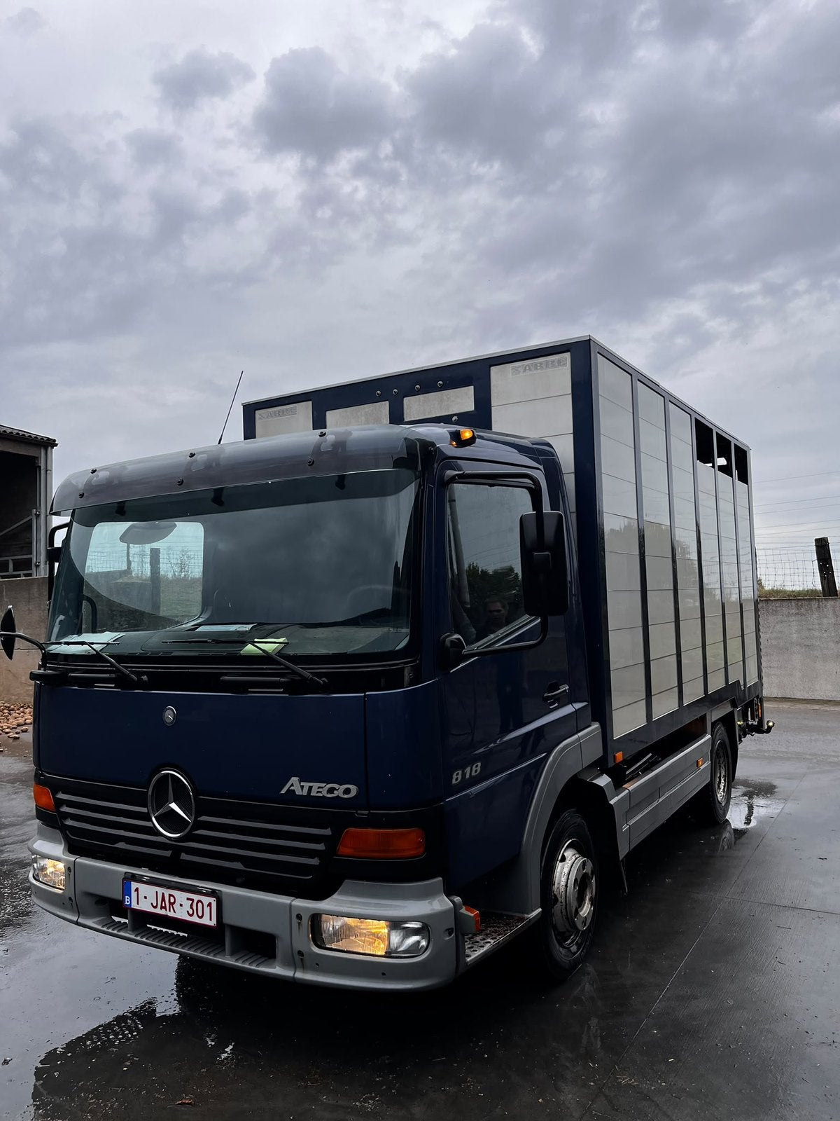 Veevrachtwagen te koop, Achat, 3 places, Boîte manuelle, Bleu