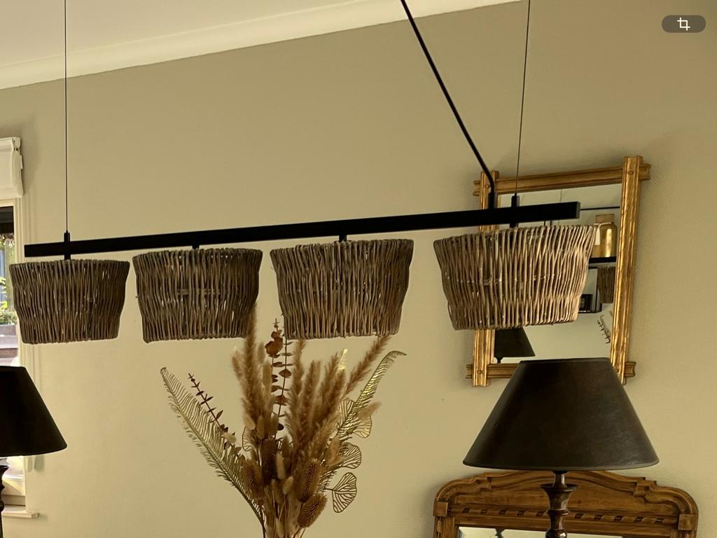 Lamp hanglamp Landelijk en Industriëel, Ophalen, Zo goed als nieuw