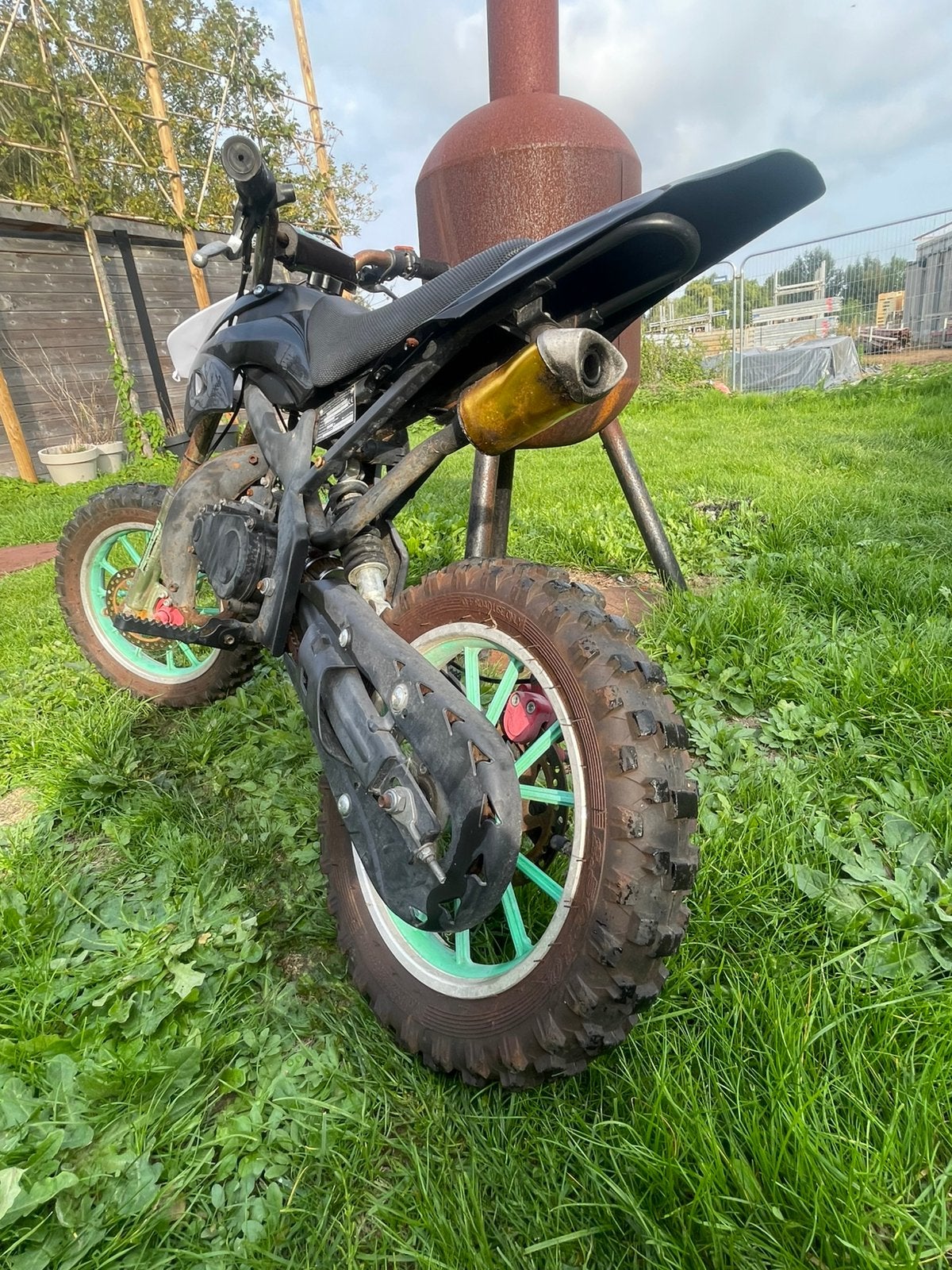 Te koop of te ruil, Ophalen, Gebruikt, Schijfrem, Pitbike