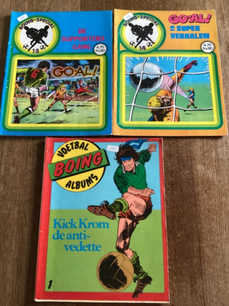 Boing special+Ronnie Hansen, Boeken, Meerdere stripboeken, Ophalen of Verzenden, Gelezen