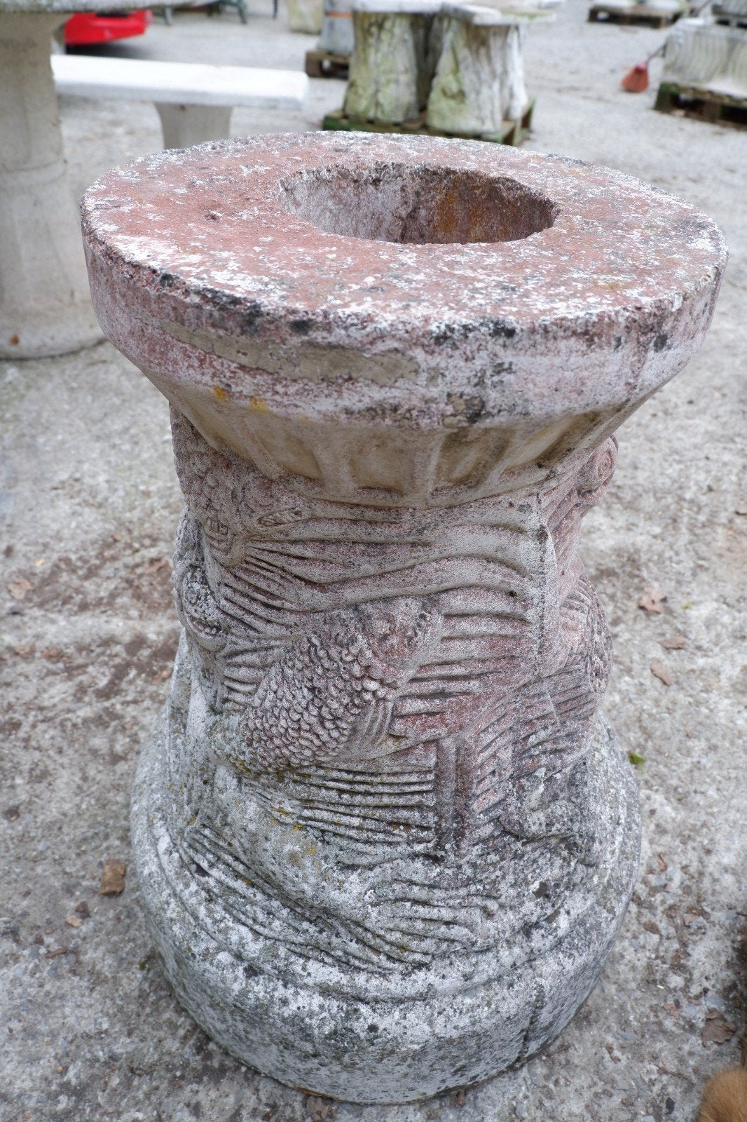 Socle en béton, Beton