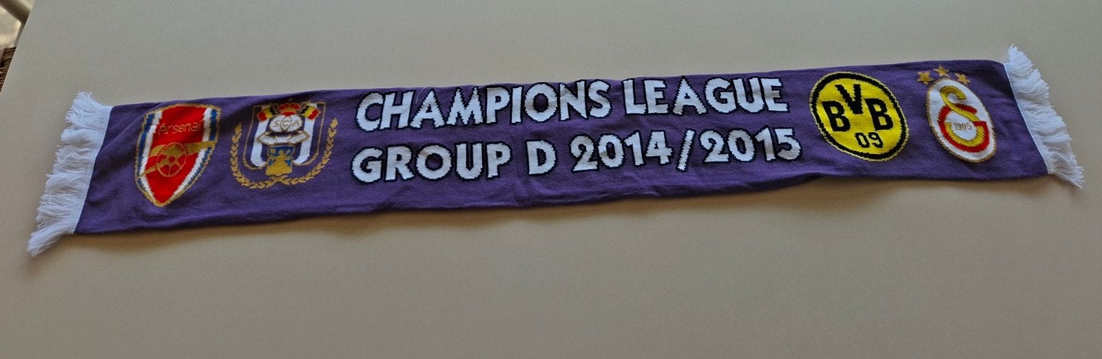 Écharpe RSC ANDERLECHT 2014- 2015, Enlèvement ou Envoi