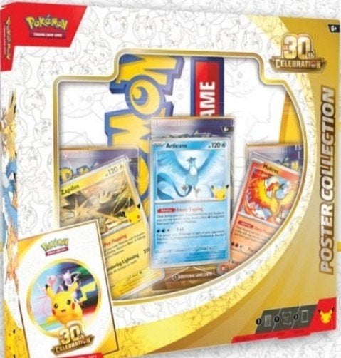 Pokémon TCG 30th Celebration Poster Collection, Enlèvement ou Envoi, Booster