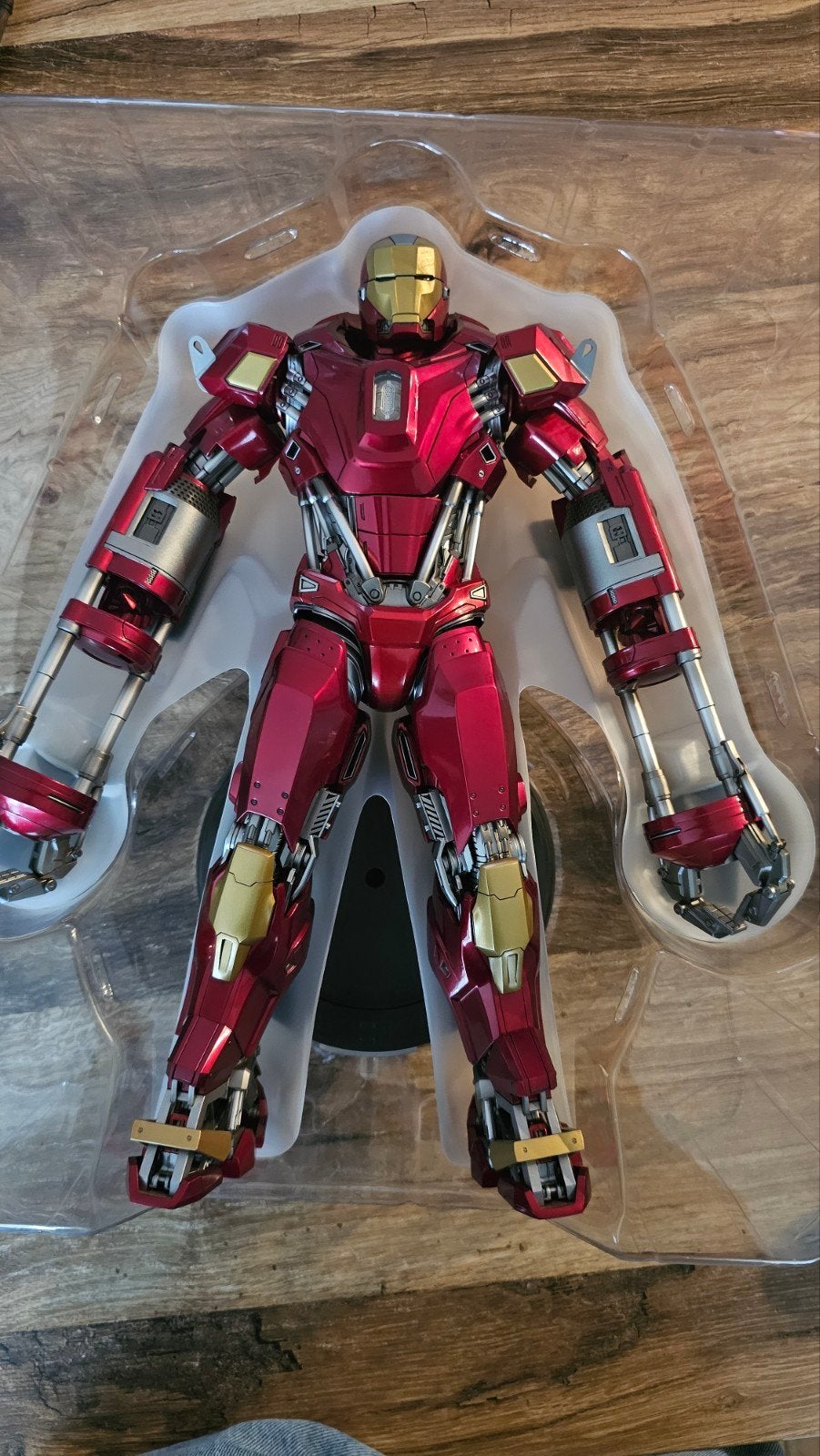 Hot Toys PPS002 - Iron Man Mark XXXV "Red Snapper" (Iron Man, Enlèvement ou Envoi, Comme neuf