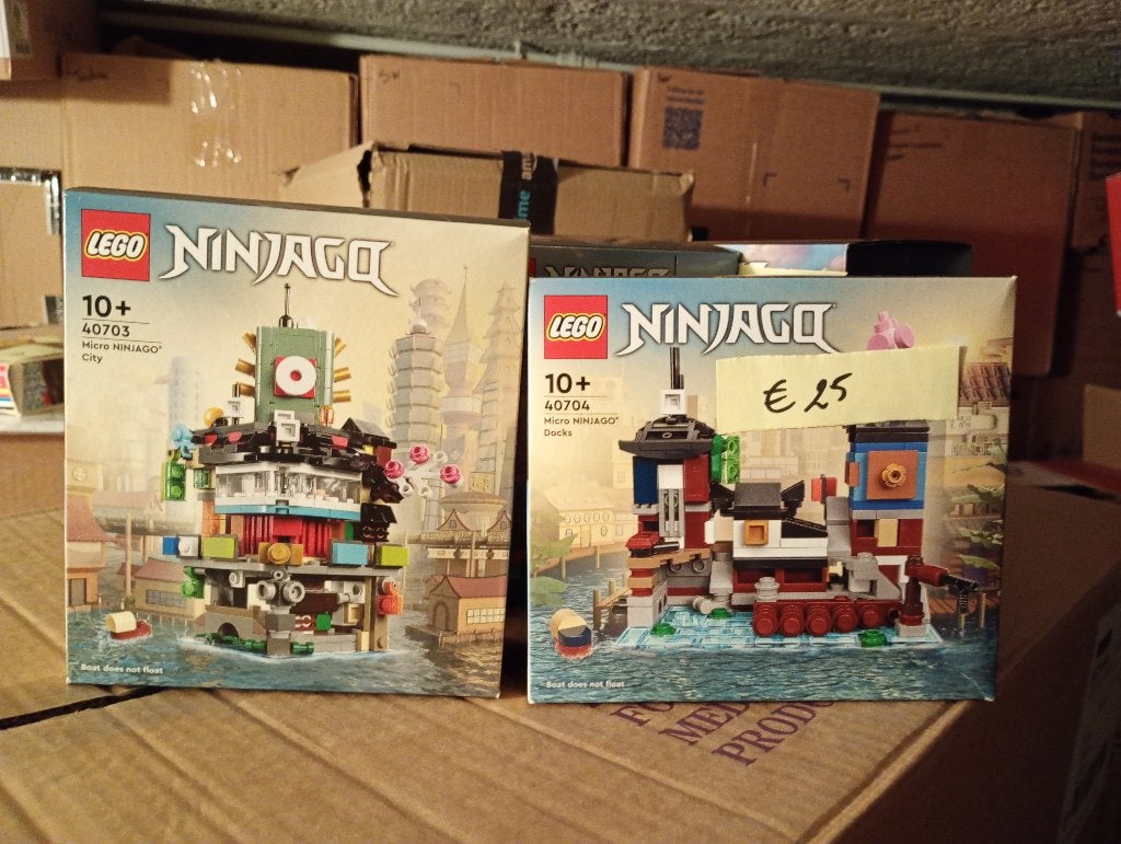 LEGO - 40703 40704 40705 40706 - Micro Ninjago - GWP, Compleet, Lego, Nieuw, Ophalen of Verzenden